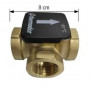 Thermal valve Termovar 1", set temperature 61°C.