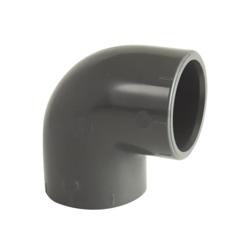 PVC pressure elbow 90° diameter 90 mm, female