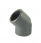 PVC pressure elbow 45° diameter 16 mm, female