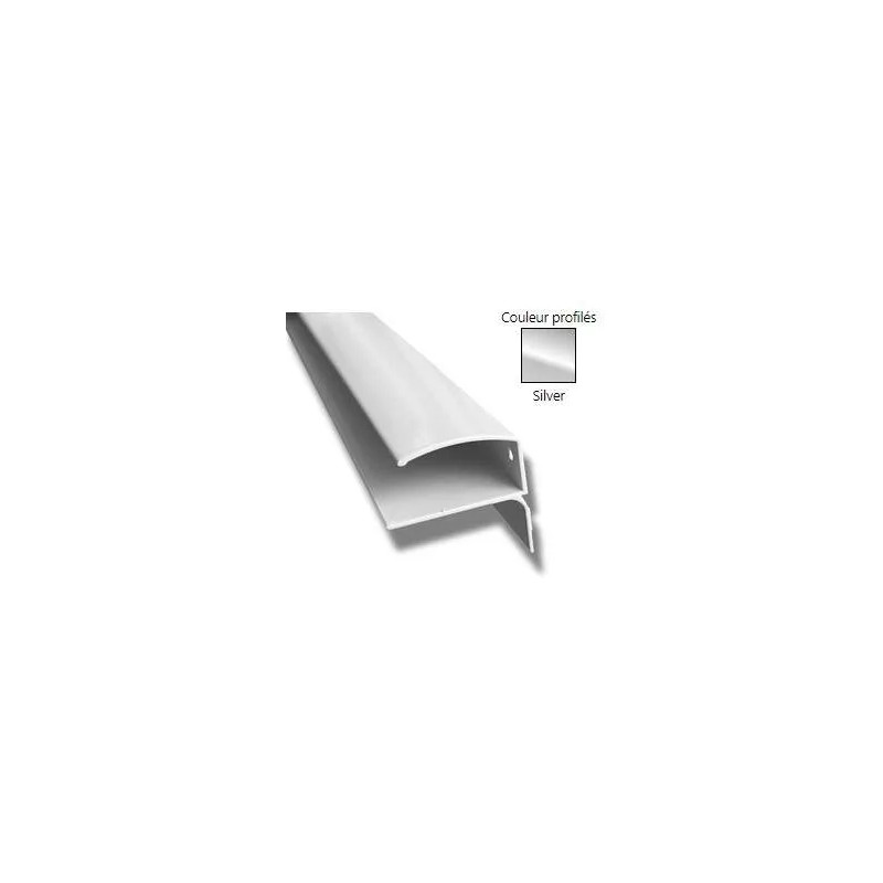 HARMONY wall mounting profile, silver