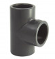 PVC pressure tee 90° diameter 75 mm, 16 bars