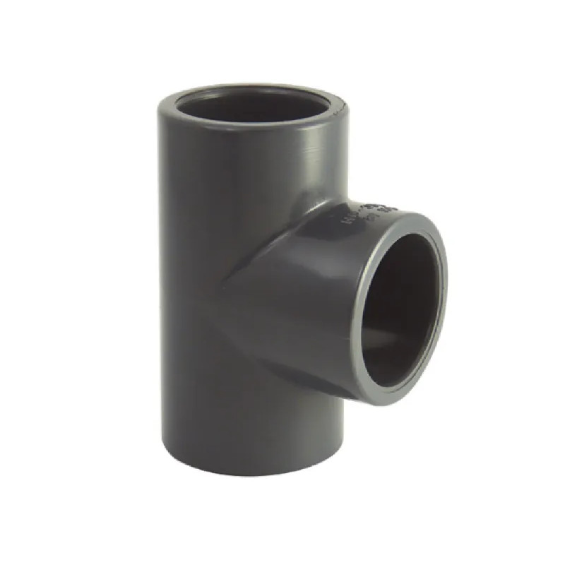 PVC pressure tee 90° diameter 40 mm, 16 bars