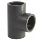 PVC pressure tee 90° diameter 40 mm, 16 bars