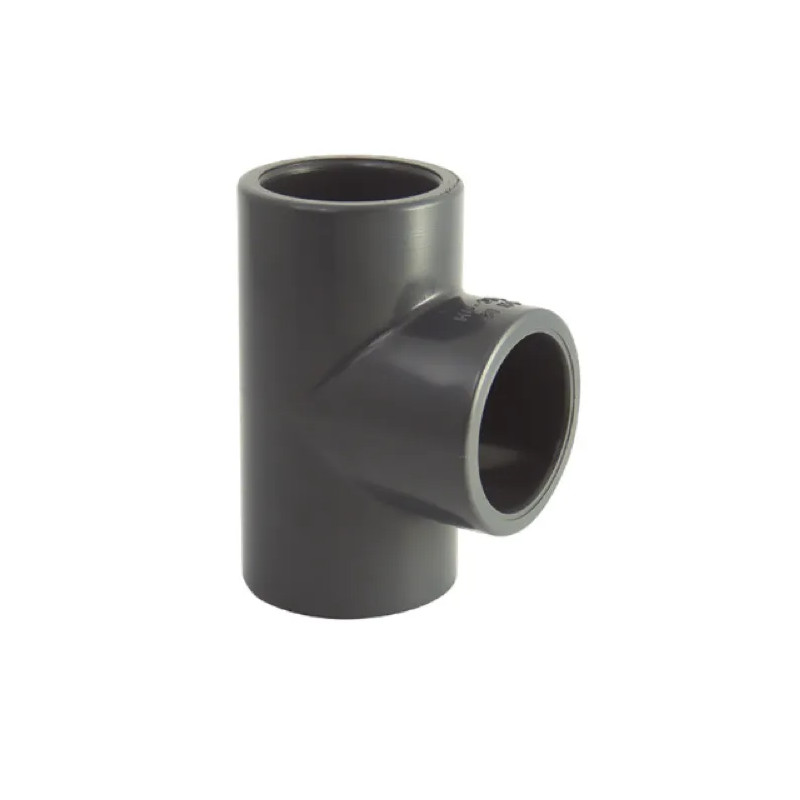 PVC pressure tee 90° diameter 25 mm, 16 bars