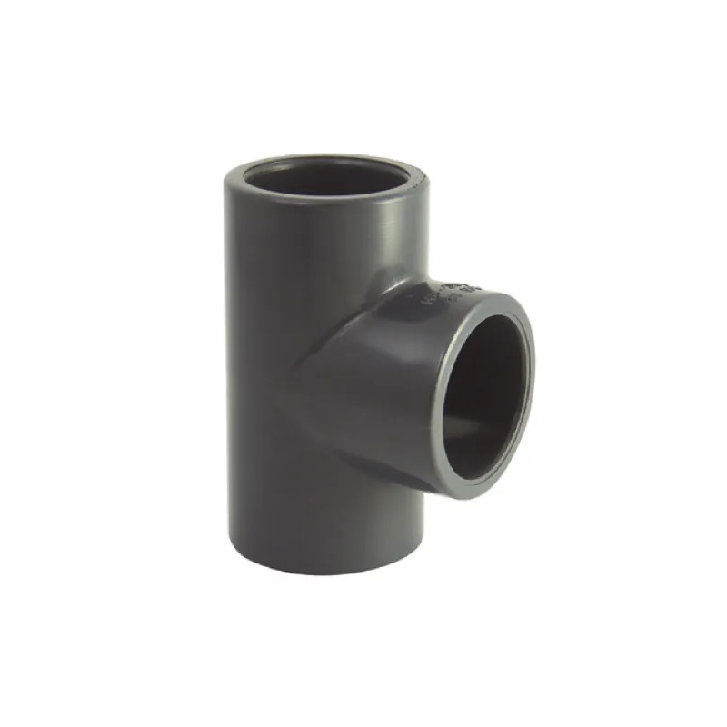 PVC pressure tee 90° diameter 16 mm, 16 bars