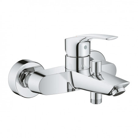 Wall-mounted bath and shower mixer EUROSMART