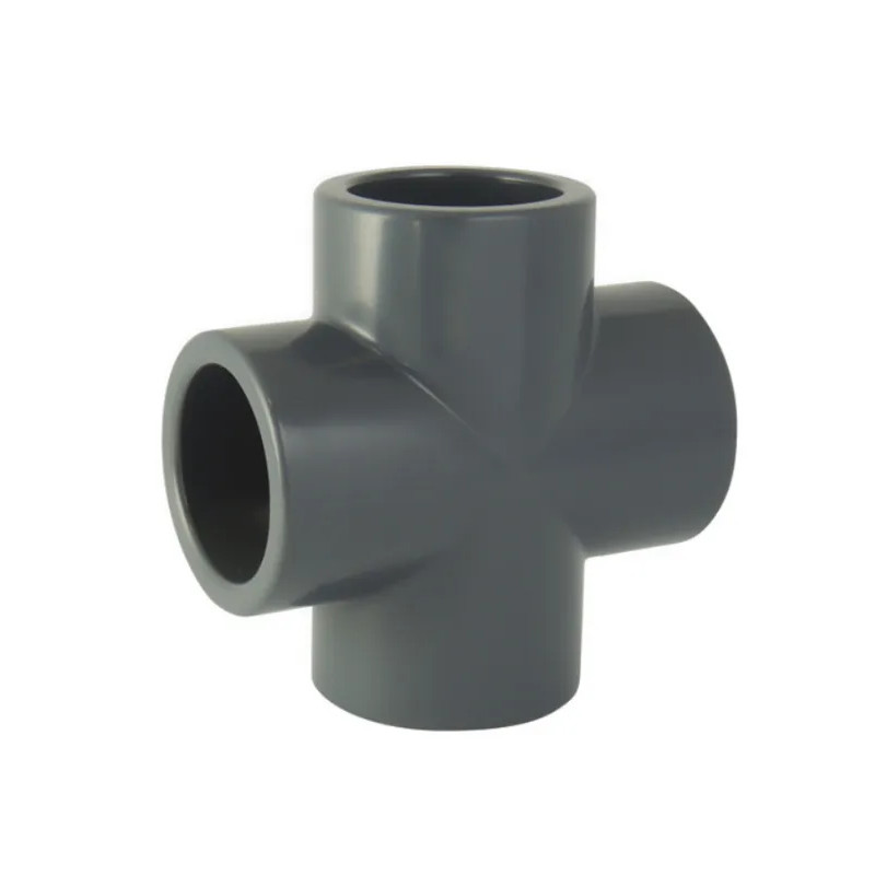 Cross PVC pressure diameter 50 mm to glue