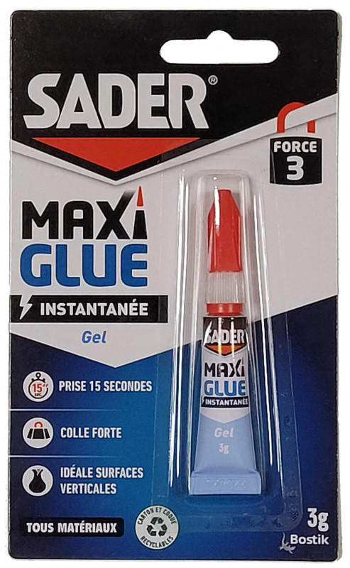 Colla SADER MaxiGlue Gel 3g