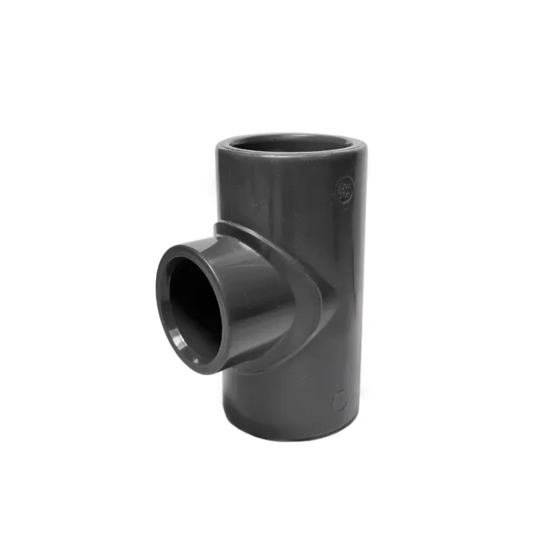 90° Tee reduced PVC pressure female diameter 40, 32, 40