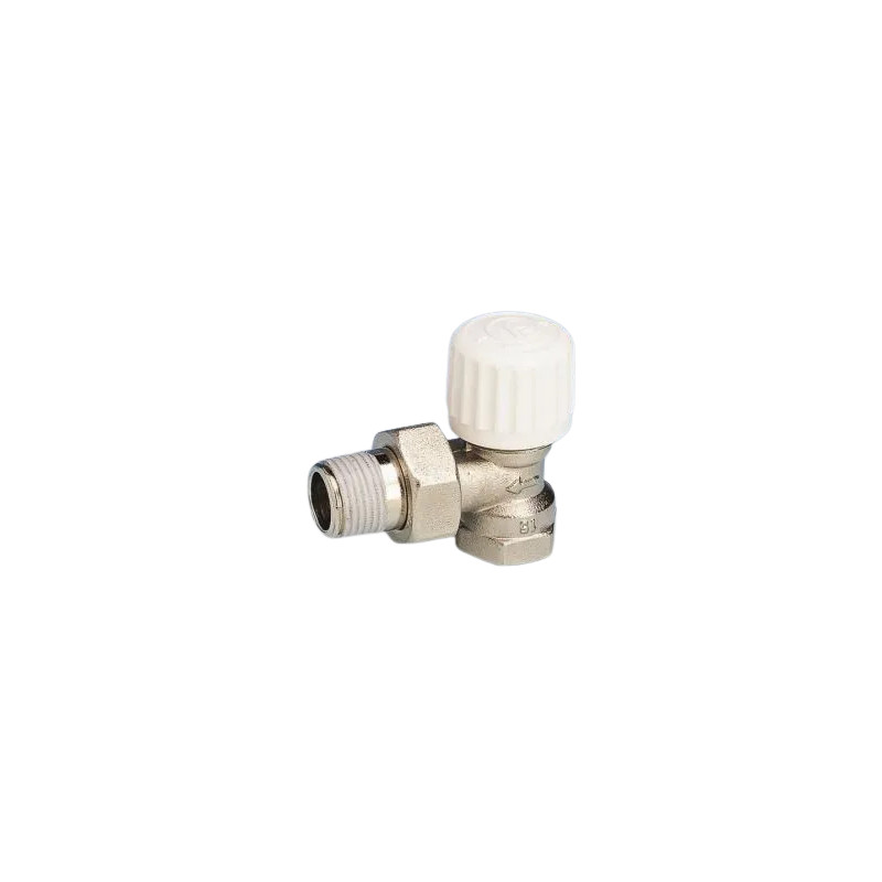 Angle thermostatic valve to screw 15x21 (1/2")