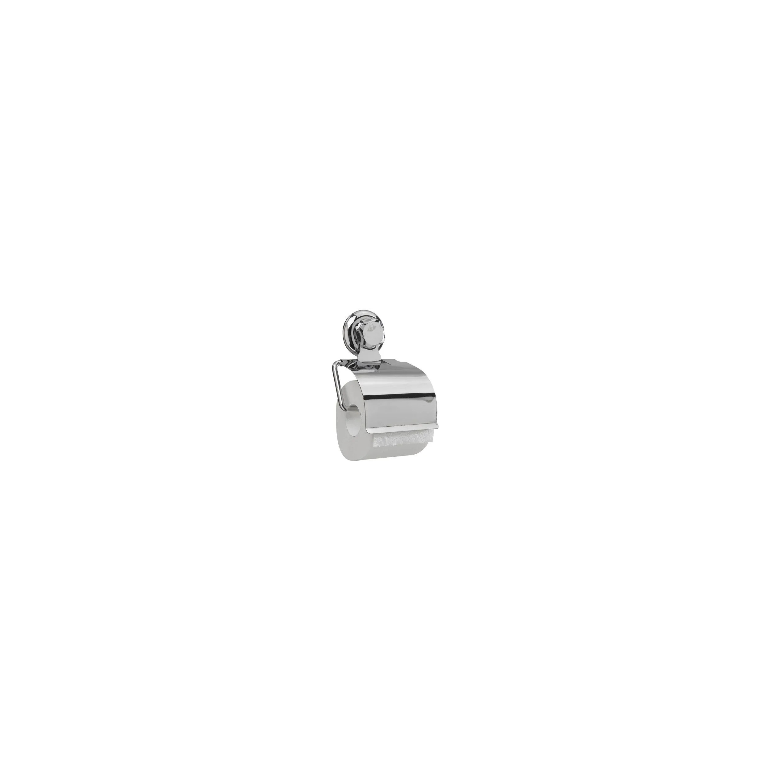 PORTE ROULEAU WC MEGA VENTOUSE META CHROME14,8X3,3XH22,5 CM -BESTLOCK