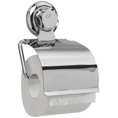 PORTE ROULEAU WC MEGA VENTOUSE META CHROME14,8X3,3XH22,5 CM -BESTLOCK