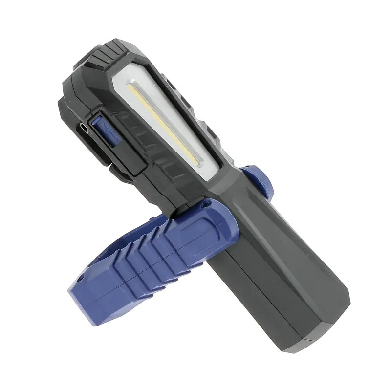 Torcia professionale a LED ricaricabile.