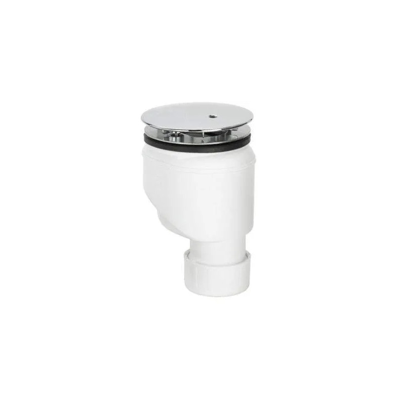 Bonde de douche Domoplex verticale à vis pour orifice 65mm.