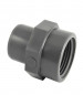 50 mm male PVC pressure fitting, 50x60 female screw fitting