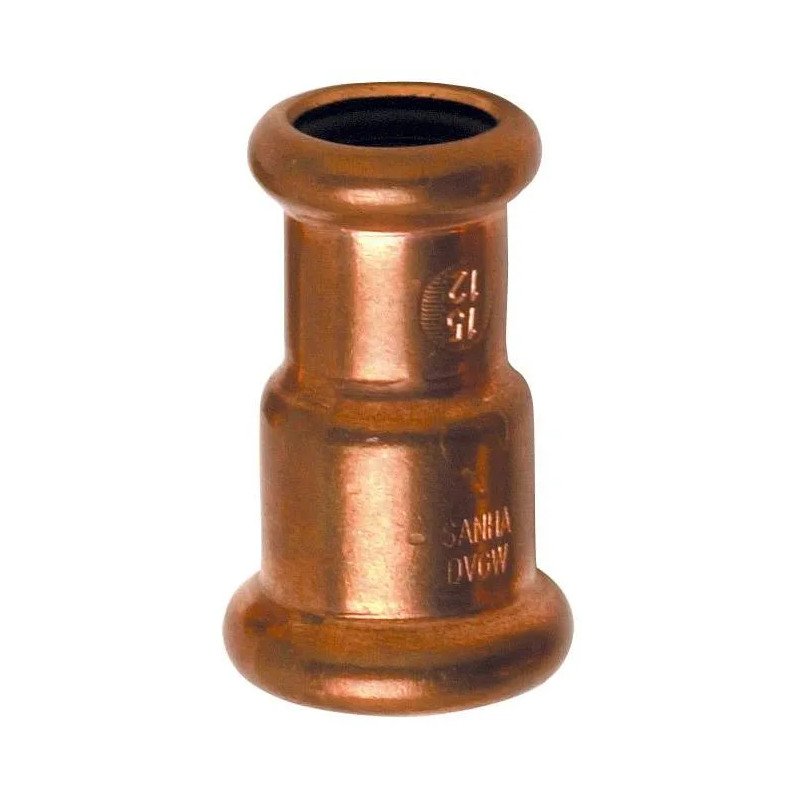 Reduced copper sleeve to crimp diameter 14/12mm.