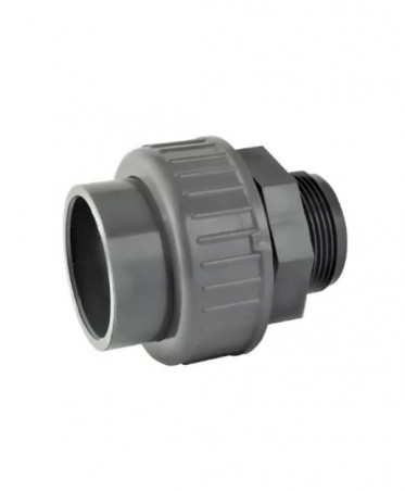 3-piece mixed PVC pressure union female 50 mm, male 40x49