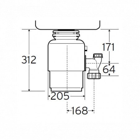 Broyeurs de déchets alimentaire Evolution 100-2B CC Soundseal Technology