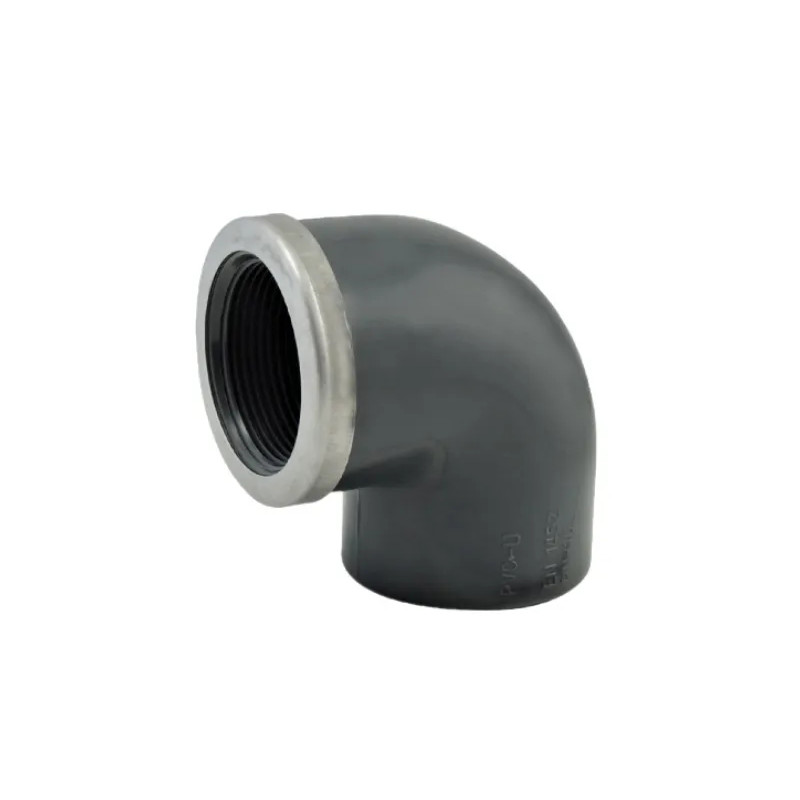 Elbow 90° PVC mixed pressure 20x27 reinforced, diameter 25 mm