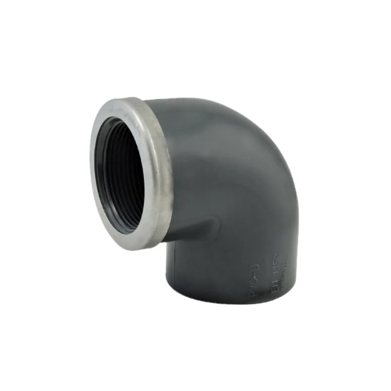 Elbow 90° PVC mixed pressure 26x34 reinforced, diameter 32 mm