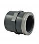 PVC pressure sleeve 40 mm, 33x42 reinforced stainless steel