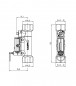 1" balancing valve with flow meter 10 bar, 110 °C, 10 to 40 L/min