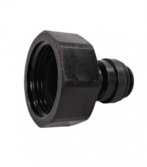 Metric push-fit fitting acetal diameter 10 mm, female 20x27