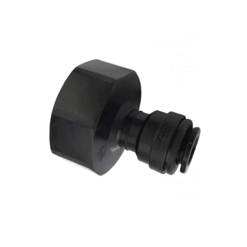 Metric push-fit fitting acetal diameter 10 mm, female 20x27