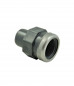 PVC pressure sleeve male 25 mm, female to screw 15x21 reinforced