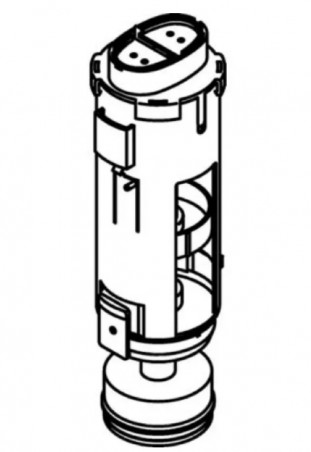 Ventil für Geberit Twico Tank.