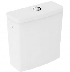 Réservoir WC céramique blanc Geberit Renova, entraxe 16 cm