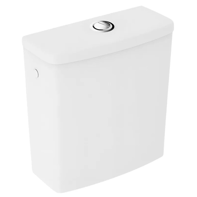 Réservoir WC céramique blanc Geberit Renova, entraxe 16 cm