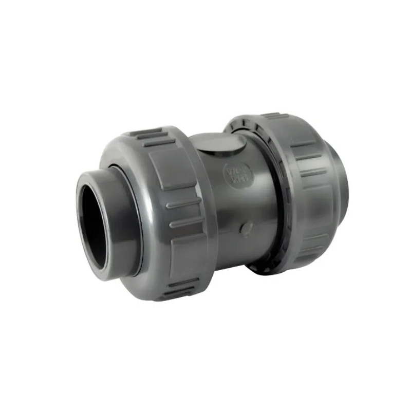 Spring-loaded PVC check valve, female 25 mm 