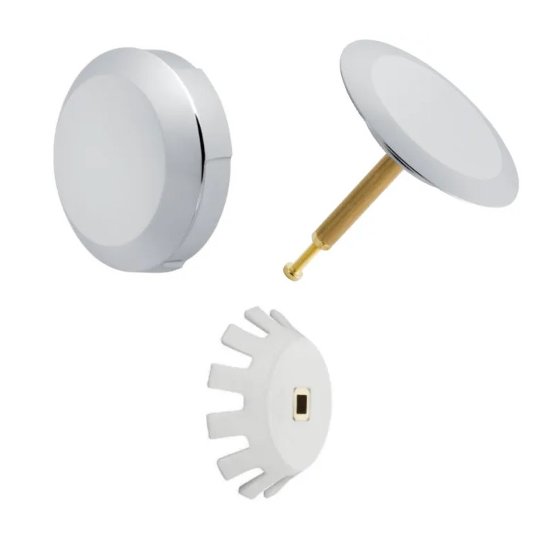 Handwheel and valve kit for Geberit automatic bathtub drain