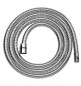 2 meters chrome hose for conical bathtub mixer female 15x21, male 15x100.