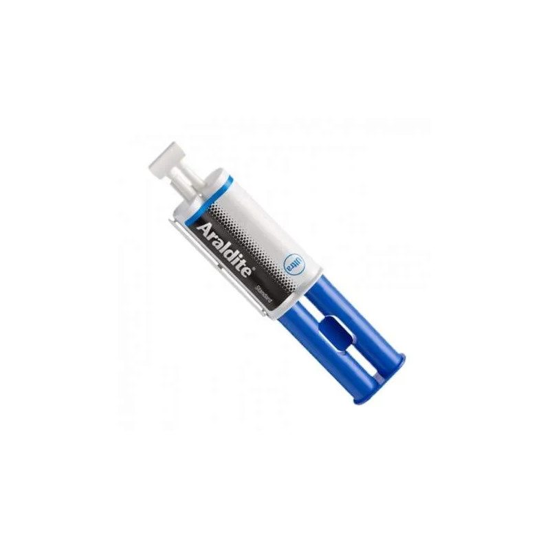 Standard epoxy glue in 24mL syringe.