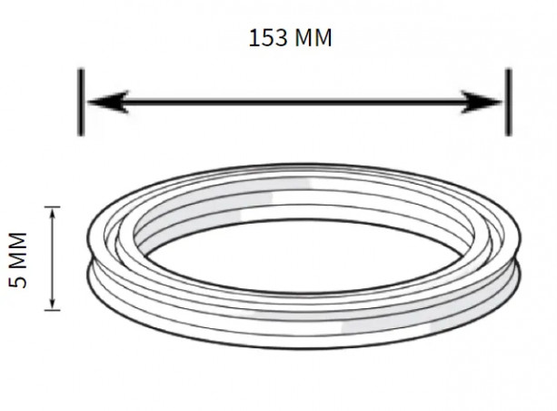 Fixing set for HANSA spout