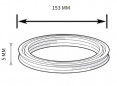 Set de fixation pour bec de robinet mitigeur HANSA