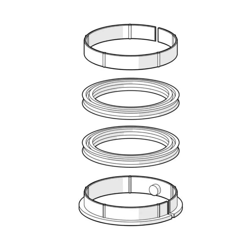 Set de fixation pour bec de robinet mitigeur HANSA