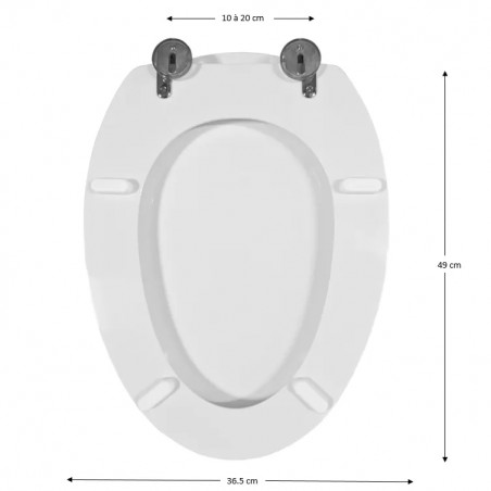 ALLIA Metaphore 1 toilet seat