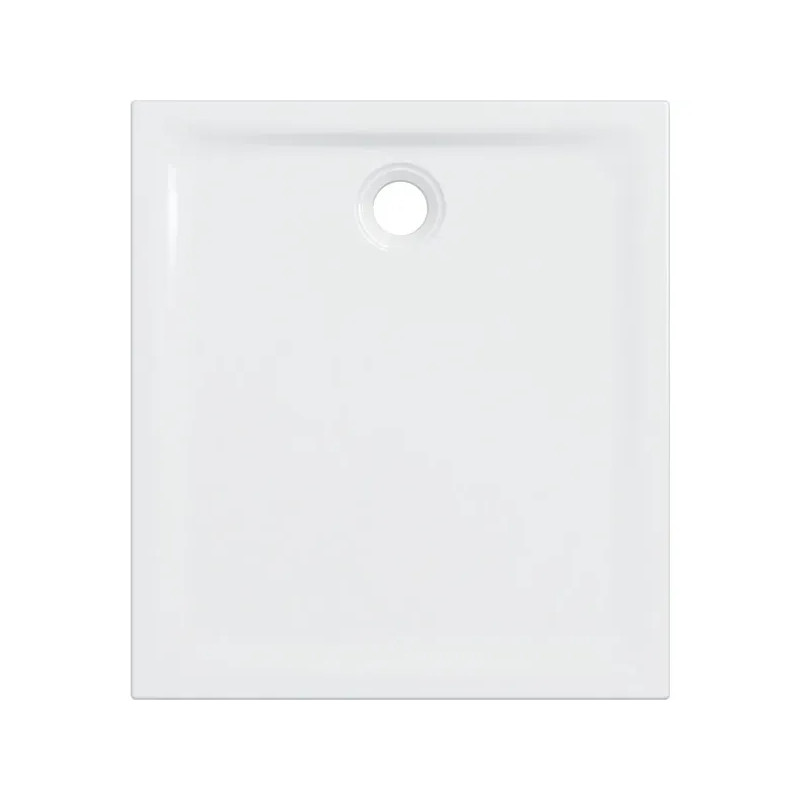 Renova rectangular shower tray 1000x900 mm ultra flat to be embedded, anti-slip 