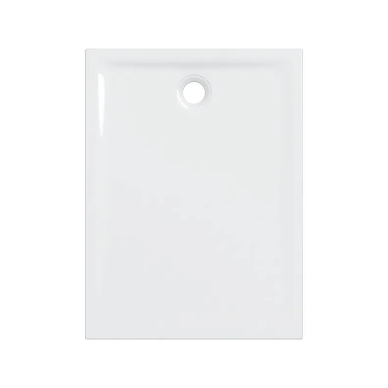 Rectangular shower tray Renova 1200x900 mm ultra flat to embed or to lay down, anti-slip