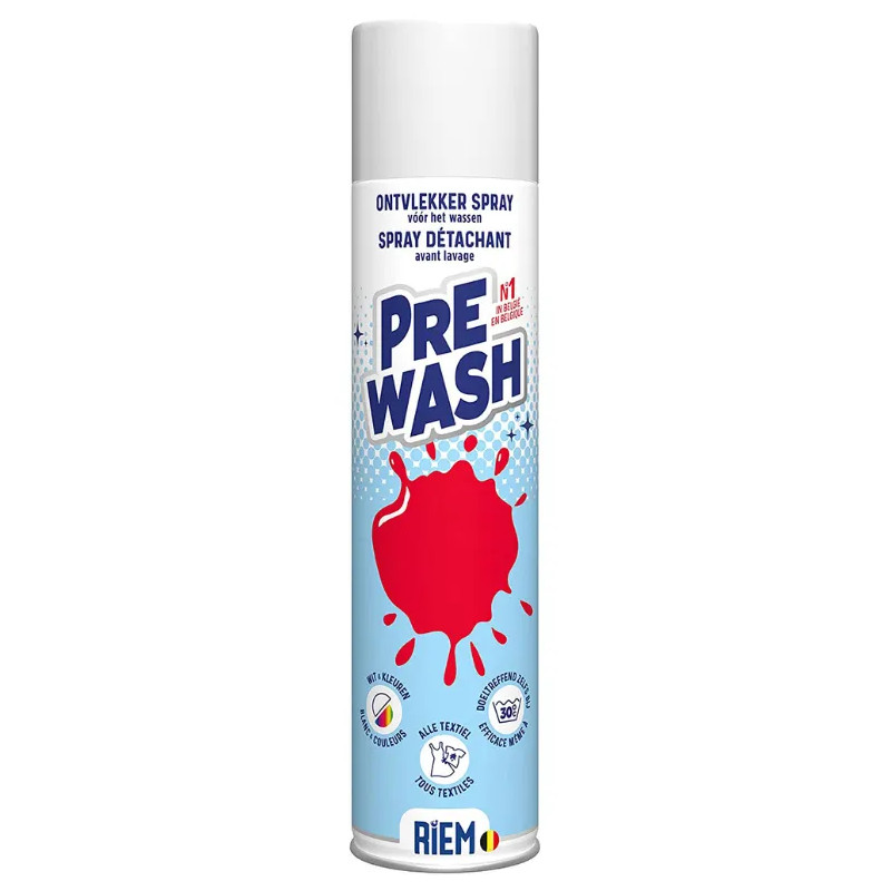 Prewash Stain Remover 300ml Aerosol Riem Prewash