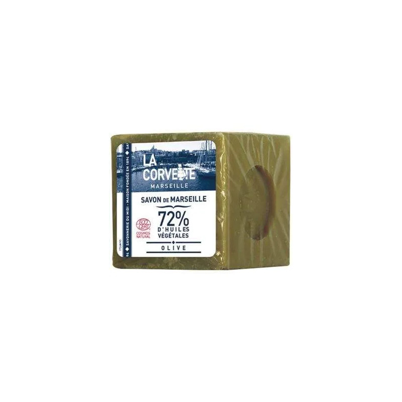 Savon de marseille olive cube 500g