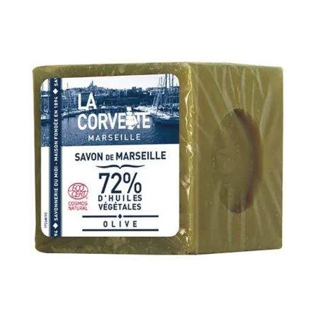 Savon de marseille olive cube 500g