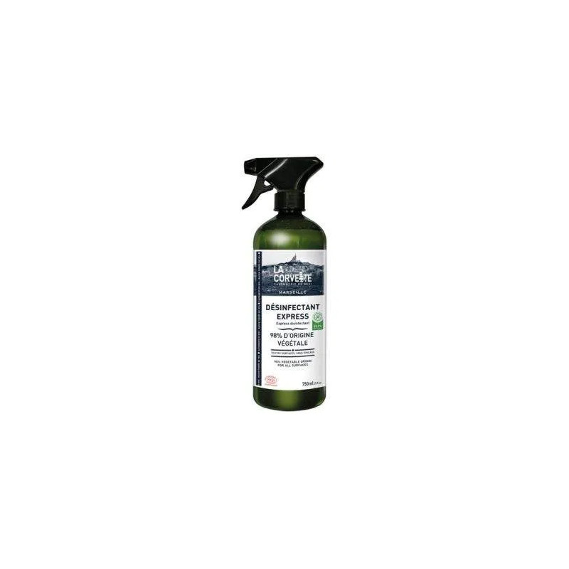 Desinfectant express 98% origine vegetale 750ml