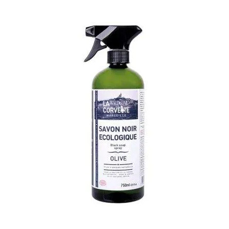 Schwarze Flüssigseife ecocert spray 750ml