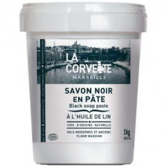 Pasta di sapone nero la corvette 1kg