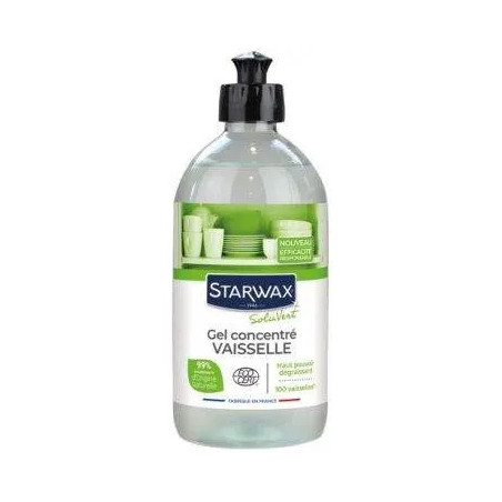 Concentrated dishwashing gel 500ml ecocert