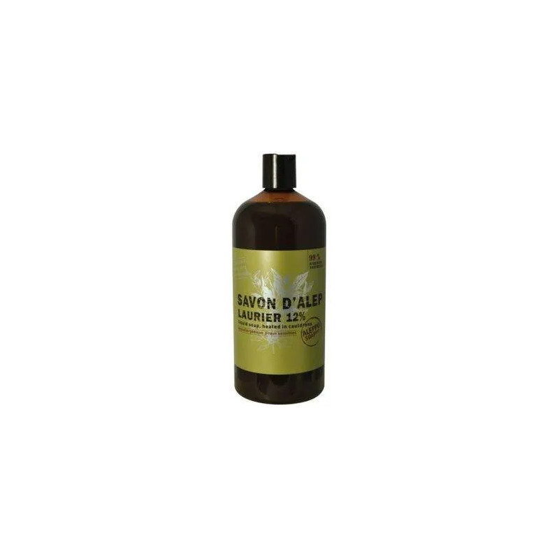 Aleppo liquid soap 12% laurel 1l